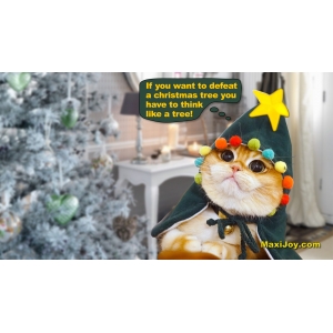 Defeat a christmas tree