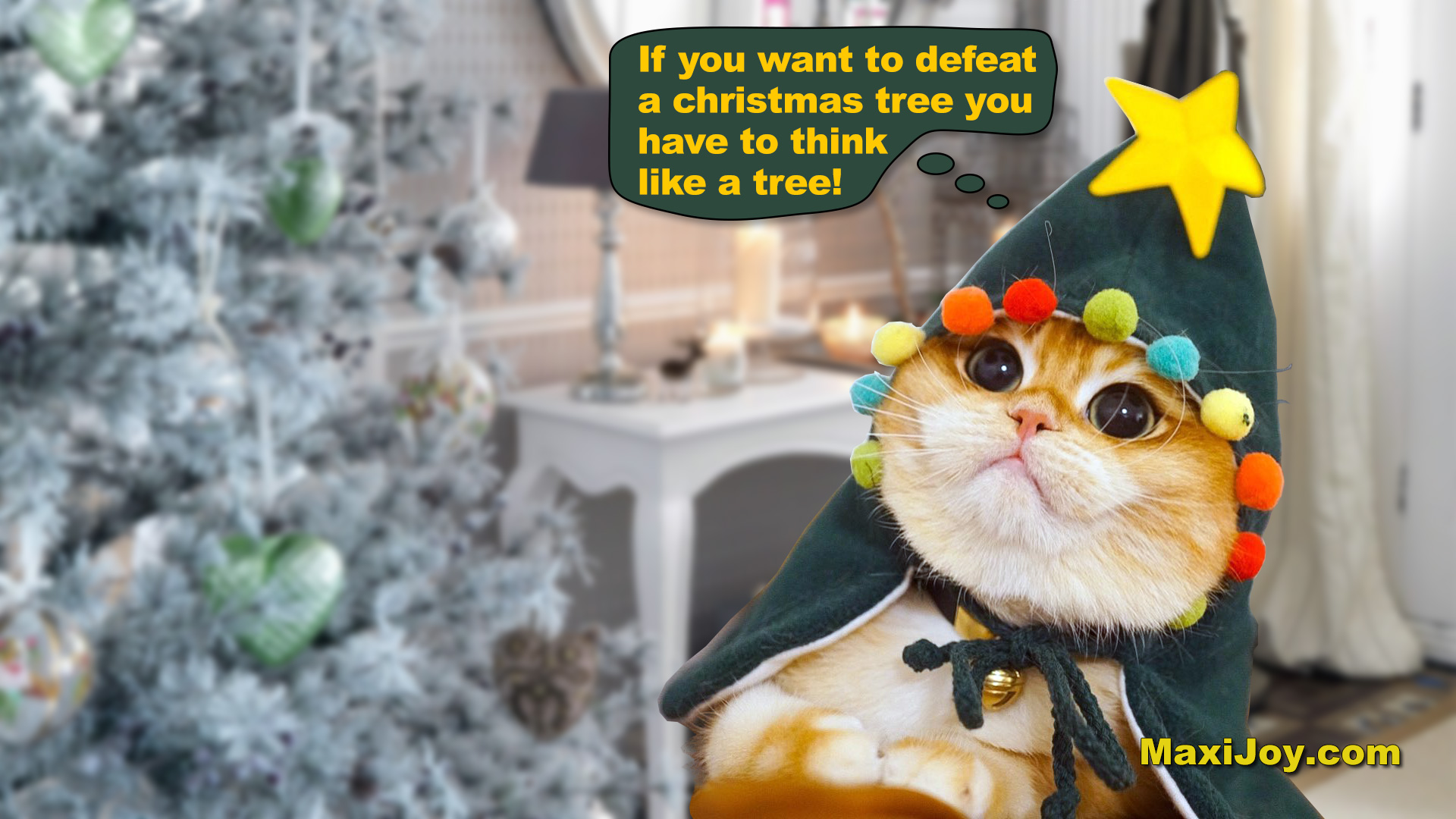 Defeat a christmas tree